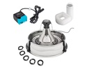 PetSafe Wasserautomat Drinkwell Edelstahl-Trinkbrunnen 360, 3.8 l