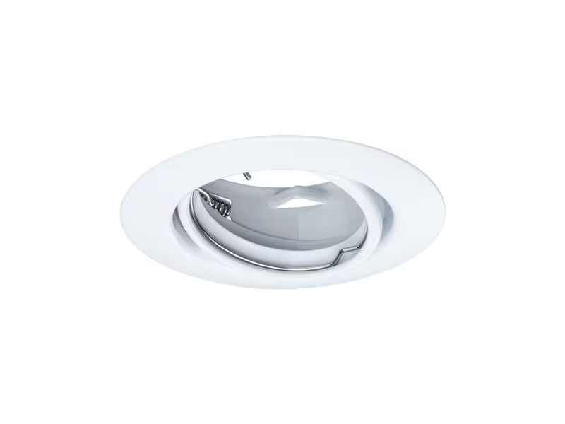 Paulmann Einbauspot LED Base Basisset, GU10, 10 x 10W, Weiss