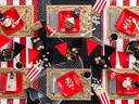 Partydeco Fingerfood-Schale Popcorn 6 Stück