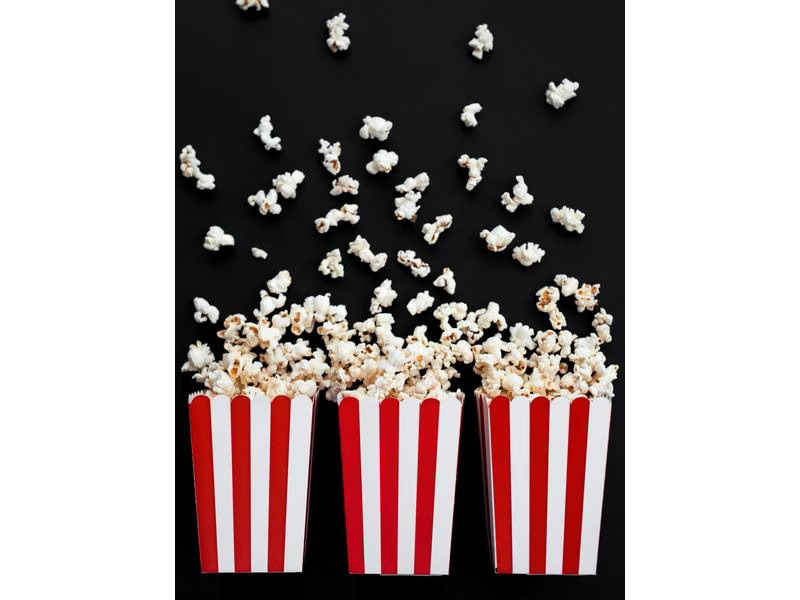 Partydeco Fingerfood-Schale Popcorn 6 Stück