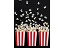 Partydeco Fingerfood-Schale Popcorn 6 Stück