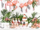 Partydeco Einwegteller Uni 23 cm, 6 Stück, Rosegold