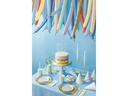 Partydeco Einwegteller Uni 23 cm, 6 Stück, Gold