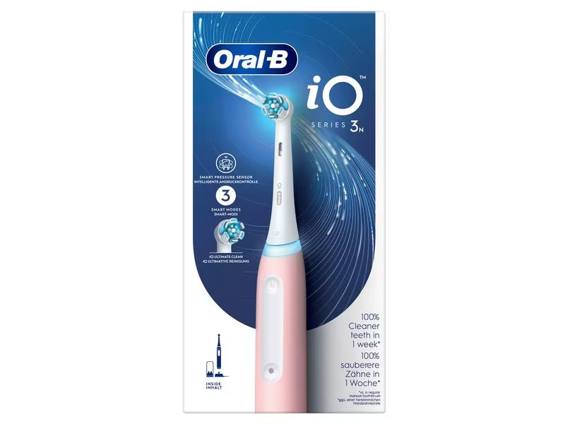 Oral-B Rotationszahnbürste iO Series 3 Blush Pink