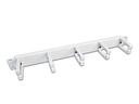 Wirewin Kabelführungspanel KFP-5RING GR 19 Rack, Weiss