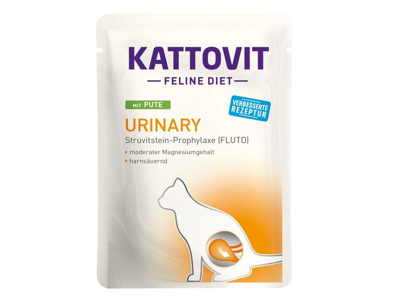 Kattovit Nassfutter Urinary Pute, 24 x 85 g