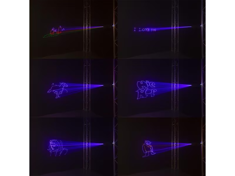 BeamZ Laser Pollux 1200