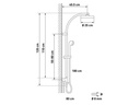 Diaqua Duschsystem Naiad Turn, Verchromt