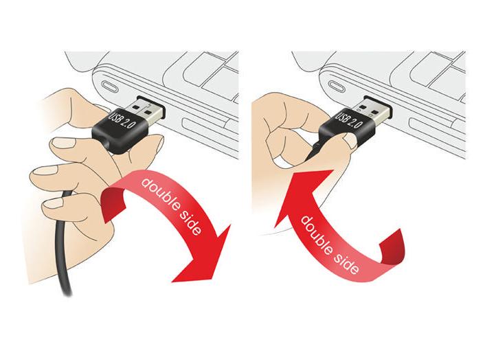 Delock USB 2.0-Kabel A - B EASY-USB 5 m