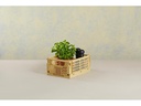 Schou Faltbox 33 x 24.5 x 15 cm, Gelb
