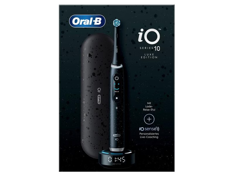 Oral-B Mikrovibrationszahnbürste iO Series 10 Black Onyx