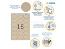 HERMA Vielzweck-Etiketten 63.5 x 42.3 mm, 20 Blatt