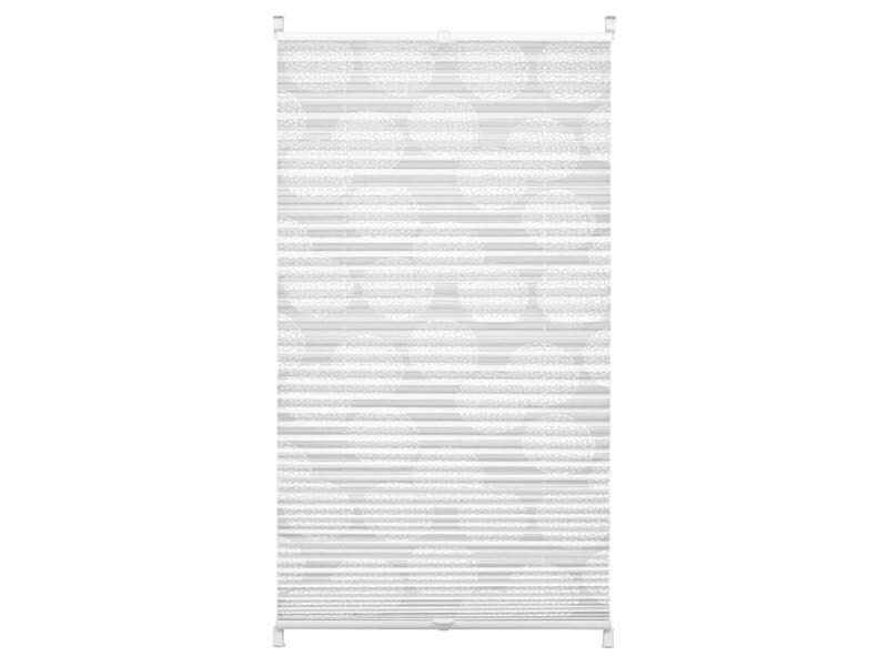 Gardinia Plissée Easyfix Maja 50 x 130 cm, Weiss