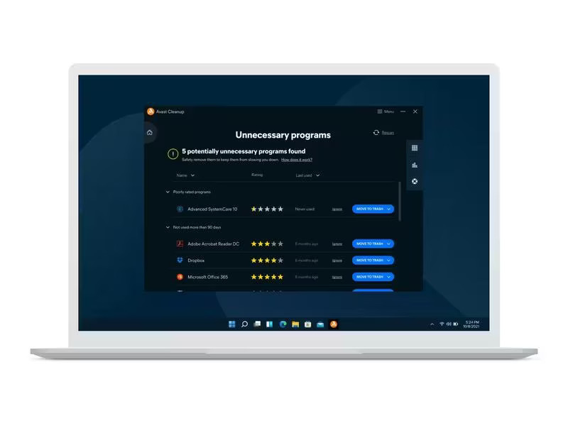 Avast Cleanup Premium ESD, Vollversion, 10 Geräte, 1 Jahr