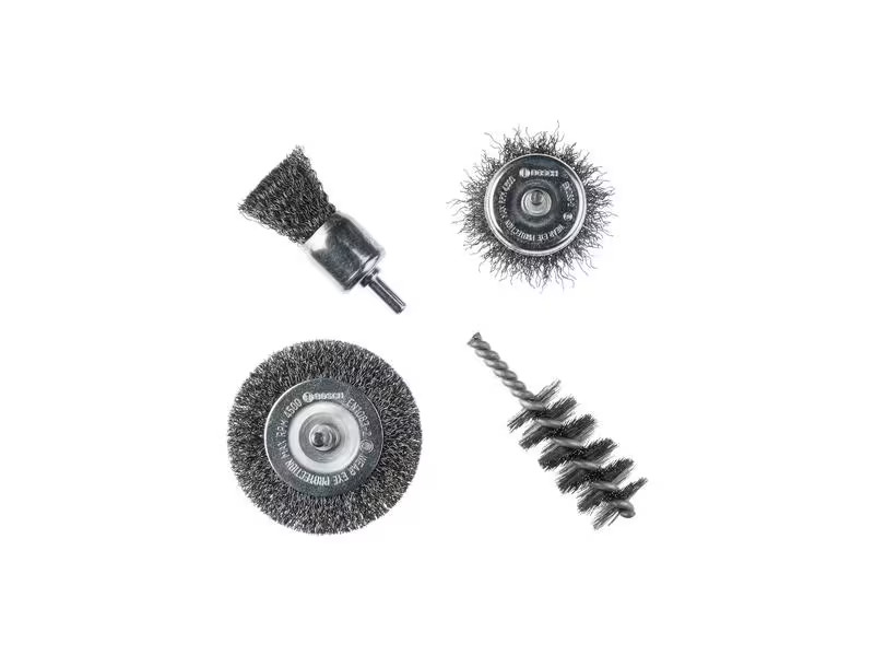 Bosch Drahtbürsten-Set 4-teilig