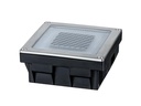 Paulmann Wegeleuchte LED Solar Cube, 0.24W, 2700K, Edelstahl