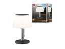 Paulmann Tischleuchte Solar Outdoor Lillesol, 3000K, Edelstahl