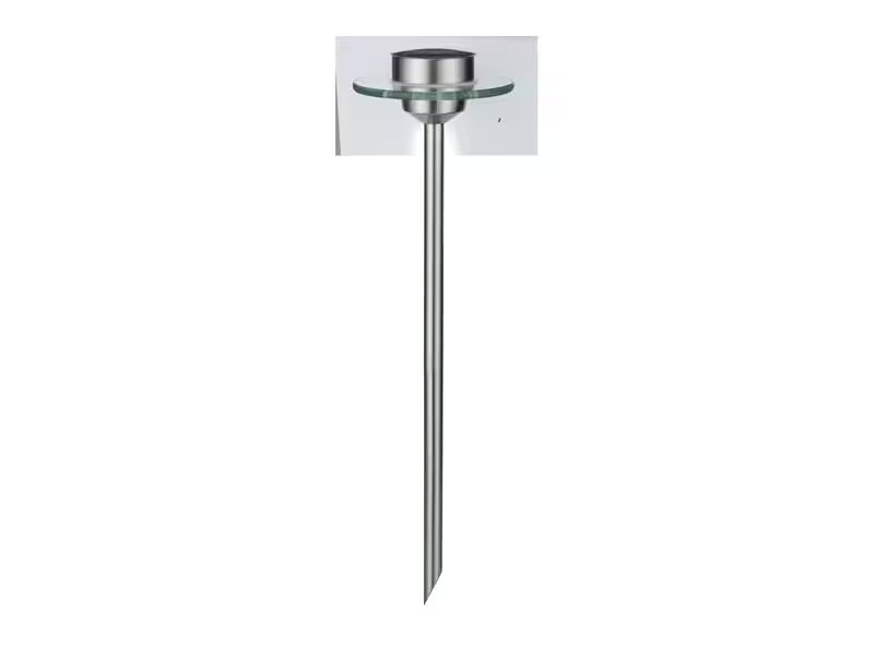 Paulmann Sockelleuchte LED Solarspiess Special Ufo, 3000K, Edelstahl