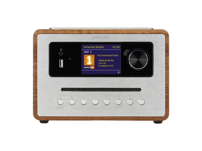 Noxon DAB+ Radio IRadio 500 CD – Walnuss