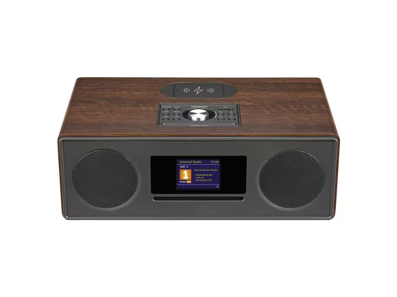 Noxon DAB+ Radio Pilatus – Walnuss