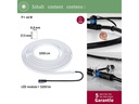 Paulmann LED-Stripe Plug &amp; Shine Smooth, 3000K, 10m, Weiss