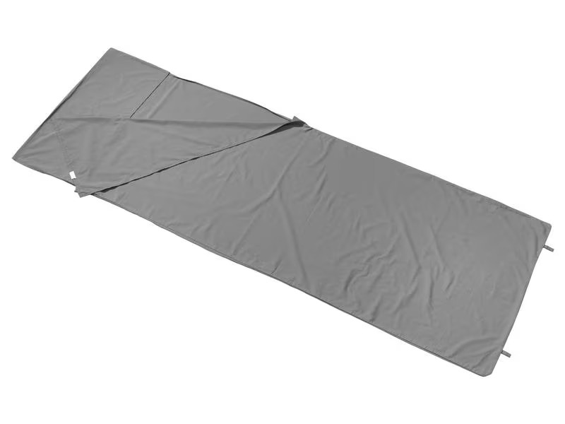 KOOR Schlafsack, Schlafsackeinlage und Reisekissen Set Blau