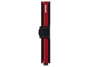 SECRID Portemonnaie Miniwallet Matte Black/Red