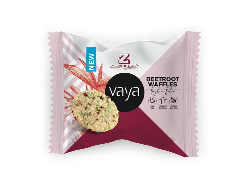 Zweifel Vaya Beetroot Waffles 4 x 17 g