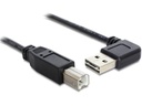 Delock USB 2.0-Kabel A - B EASY-USB gewinkelt 1 m