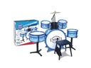 Bontempi Musikinstrument Schlagzeug blau