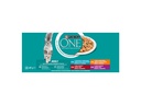 Purina ONE Nassfutter Adult Huhn, Hochseefisch, Rind &amp; Lamm, 40 x 85 g