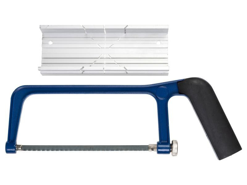 Krafter Handsäge mit Gehrungslade, 140 mm