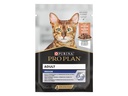 Purina Pro Plan Nassfutter Adult Indoor Lachs in Sauce, 26 x 85 g