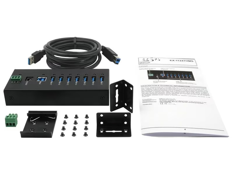 Exsys USB-Hub EX-11247HMS