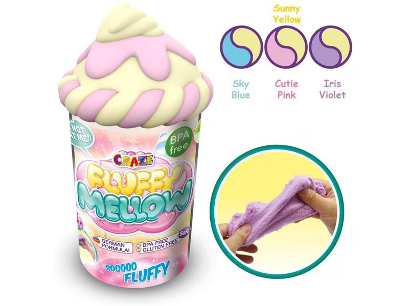 Craze Knetmasse Fluffy Mellow 25g