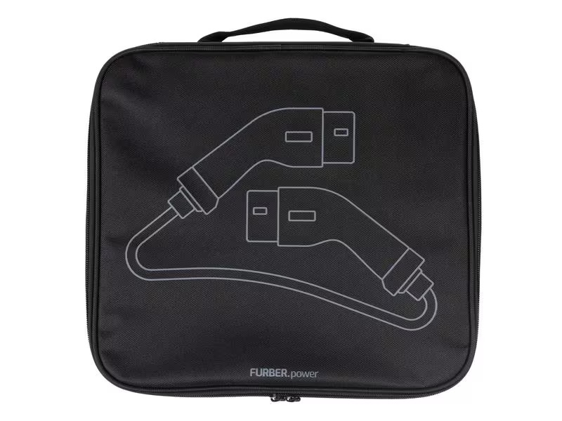 FURBER.power Tasche für Elektroauto Ladekabel Deluxe Schwarz