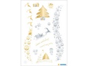 Herma Stickers Weihnachtssticker Weihnachtszauber 1 Blatt à 14 Sticker