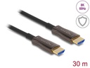 Delock Optisches Kabel 8K 60Hz HDMI - HDMI, 30 m