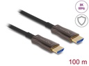 Delock Optisches Kabel 8K 60Hz HDMI - HDMI, 100 m