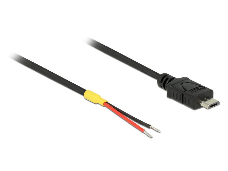 Delock USB-Stromkabel Micro-B - offen 20 cm