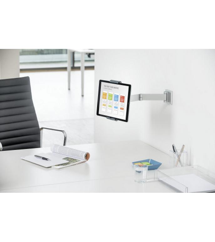 DURABLE Halterung Wall Arm Silber Metallic