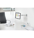 DURABLE Halterung Wall Arm Silber Metallic