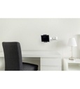 DURABLE Halterung Wall Arm Silber Metallic