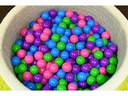 Knorrtoys Bällebad Soft – Cosy geo grey 300 balls softcolor