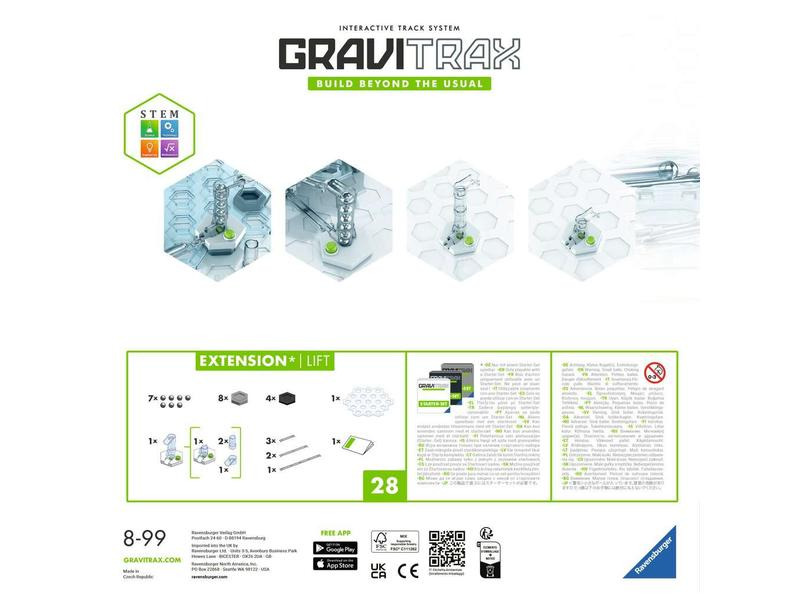 Ravensburger Kugelbahn Zubehör GraviTrax Extension Lift