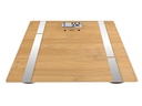 Terraillon Körperanalysewaage Bamboo Fit Braun