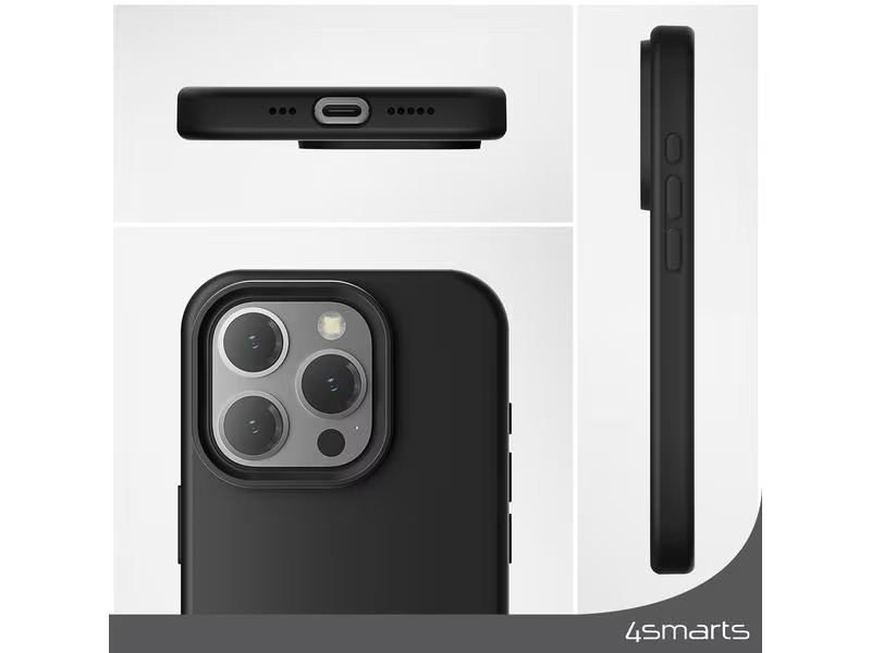 4smarts Back Cover Silicone Cupertino UltiMag iPhone 15 Pro Max