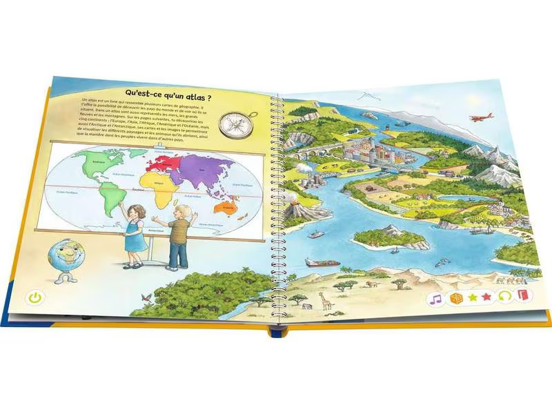 tiptoi Lernbuch Tiptoi Mon premier Atlas -FR-