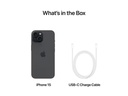 Apple iPhone 15 256 GB Schwarz