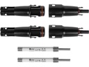FURBER.power Steckverbinder MC4 kompatibel mit Sicherung, 2 Stück